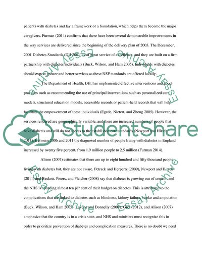 Identification of People with Diabetes