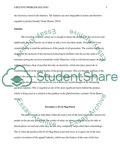 Creative Problem Solving