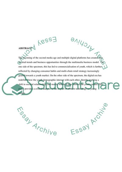 The Impact of Modern Technology on Young People