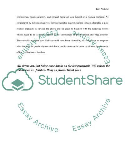 Visual analysis on Hadrian