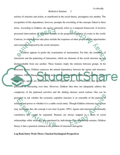 Classical Sociological Perspectives, Lukes and the Three Faces of Power