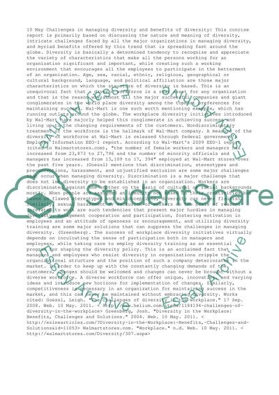 Challenges In managing diversity and benefits of diversity