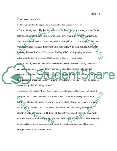 The Intranet Technology