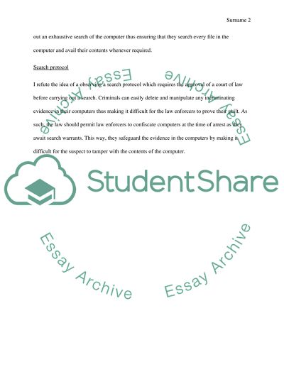 Law of digital evidence