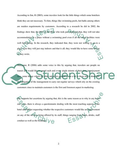 What Customers Needs to Be Improved so as to Attract Travelers while Searching for Accommodation