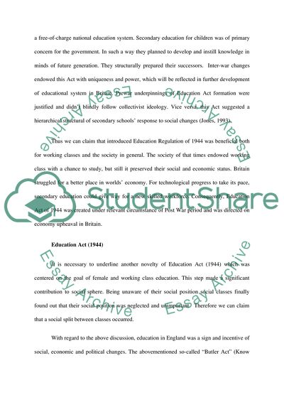 Education Act of 1944