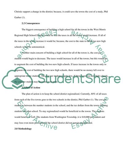 Stay Regionalized of West Morris Regional School District in NJ