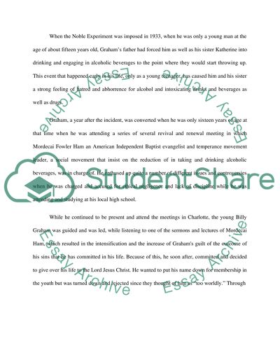 Billy Graham and His Impact