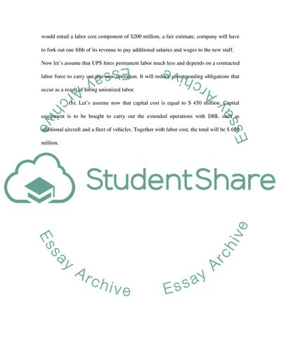 United Parcel Service Accountings