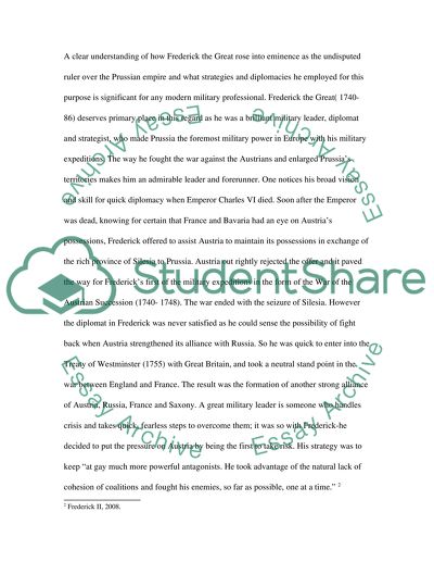 Is the Study of Past Military Leaders Valid for a Modern Military Professional