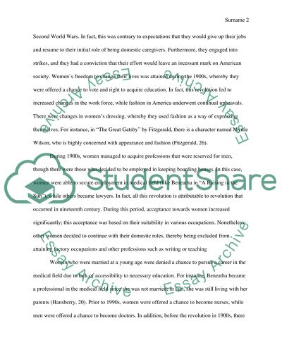 Feminism in the 1900s