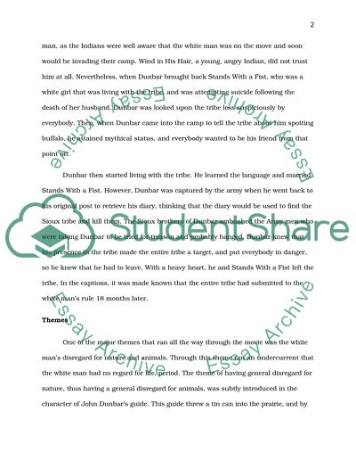 Film Critique - Dances with Wolves