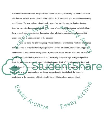 Strategic Management- Case study