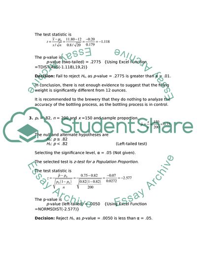 The Population Standard Deviation