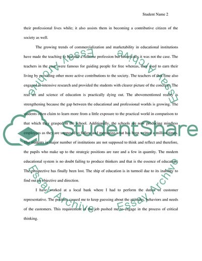 The True Objective and Purpose of Education