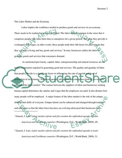 Who is Affecter in Labor Market