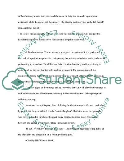 The Concept of Reflective Nursing