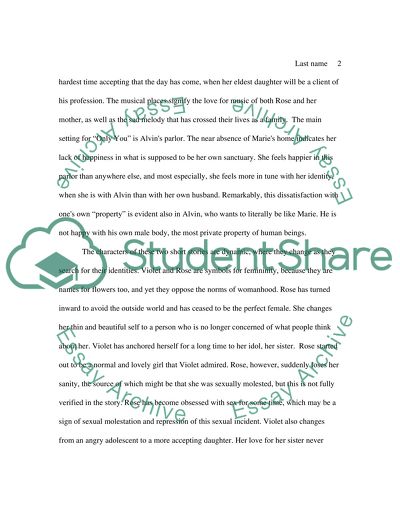 Formalistic and Archetypal Writing Style of Amy Bloom