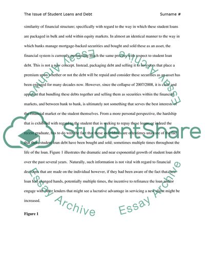 The Issue of Student Loans and Debt