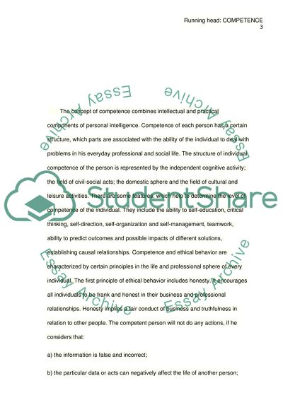 Ethical Behavior in Modern Life