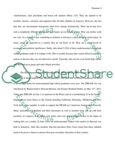 DREAM Act - Wise Investment in Human Capital and Economics of the USA