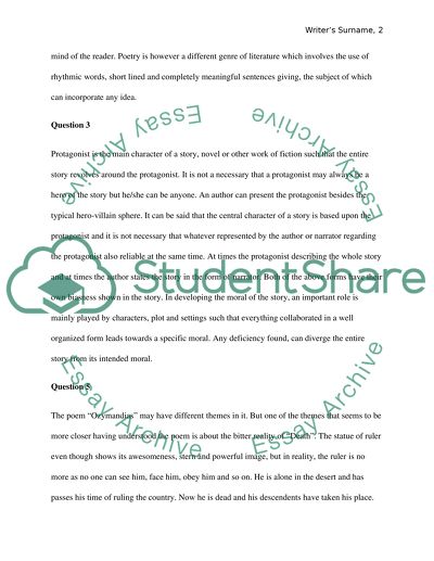 Literature Analysis