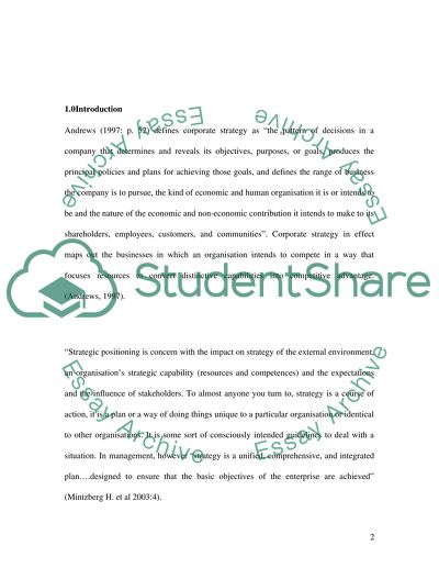 Toyota study (Strategic Management)