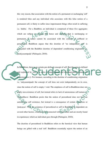 The Doctrine of the Five Aggregates