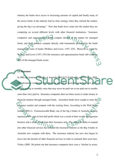 Australian Financial Institutions and Markets