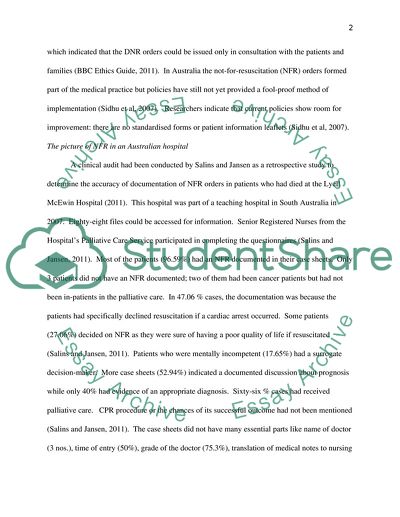 Cardiopulmonary Resuscitation