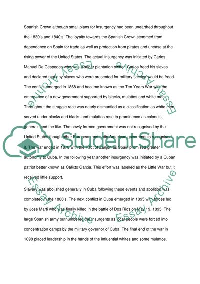 The Problem of Leadership in Cuba, Mexico and Brazil