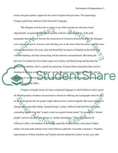 Declaration of Independence