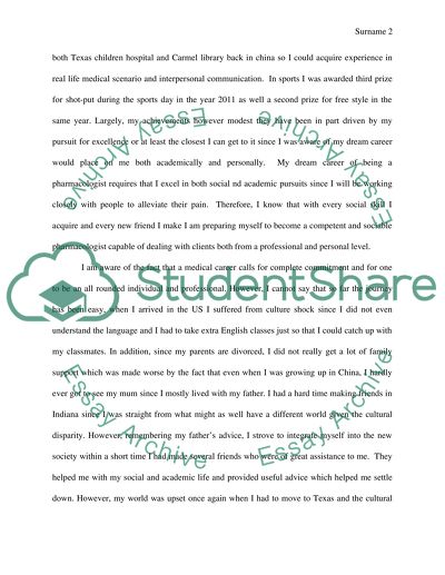 Personal Statement
