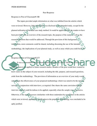 The Implication of Planned Study