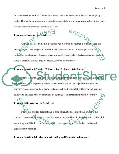 Economist Walter Williams Speech