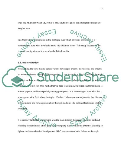 Are Immigrants Seen as a Problem in British Media