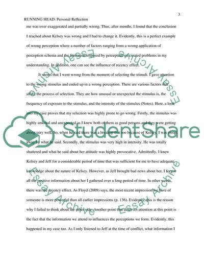 Personal Reflection Paper