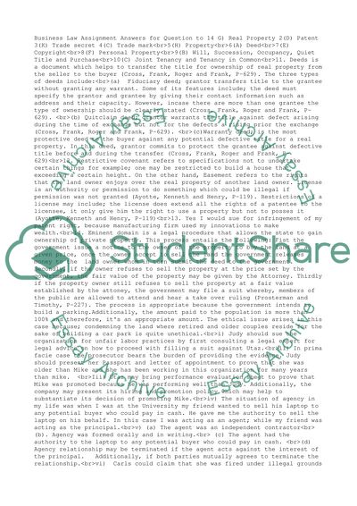 The Legal Environment of Business