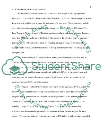 Advertisement and Promoting