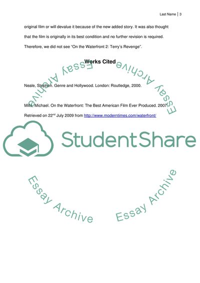 History of Film: Post-1940