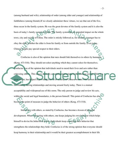 Confucius and Chinese Culture