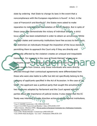 The European Court of Justice