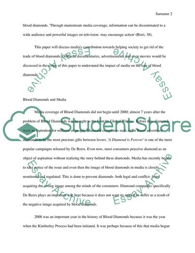 Starring Blood Diamonds