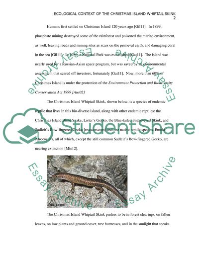 Christmas Island Whiptail Skink: The Yellow Crazy Ant and the Skinks Approach to Reproduction