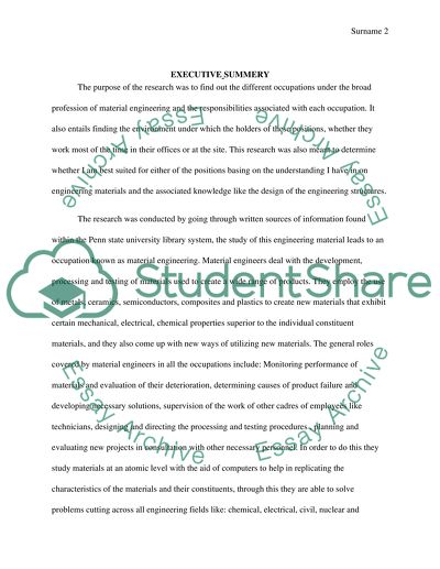 Materials Engineering - Career Outlook and Responsibilities