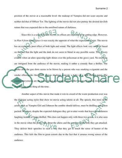 Movie Plan 9 from the Outer Space