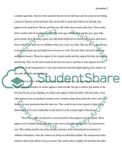 Picture Description and Analysis