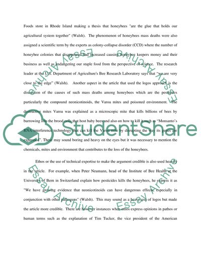 The Plight of the honeybee