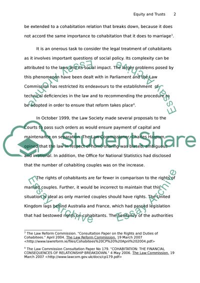 Principles of Cohabitation