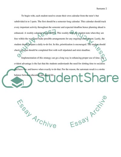 Student in University